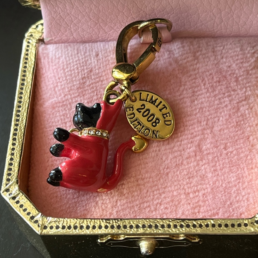 Juicy couture limited edition devil yorkie charm